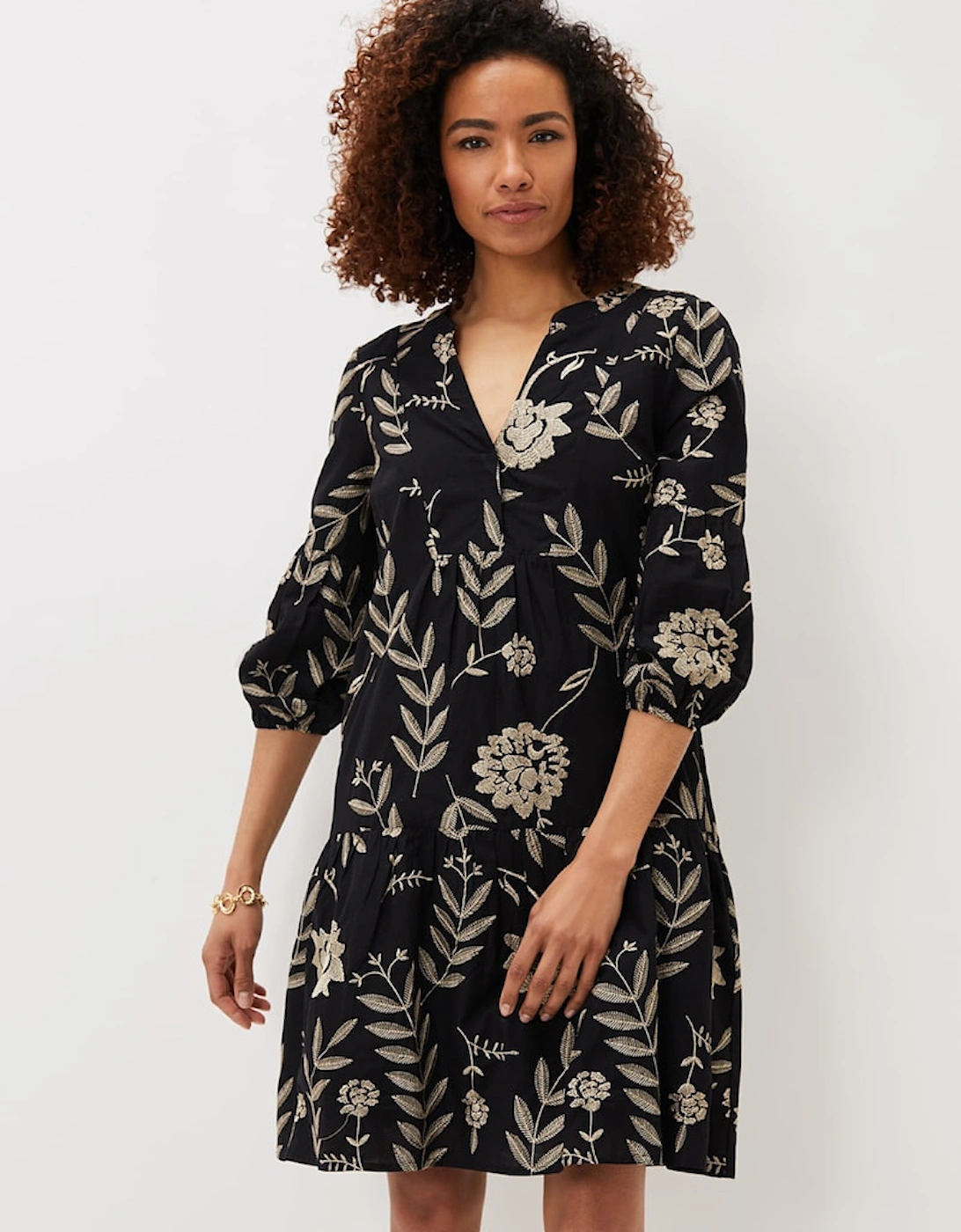 Gina Embroidered Dress, 7 of 6