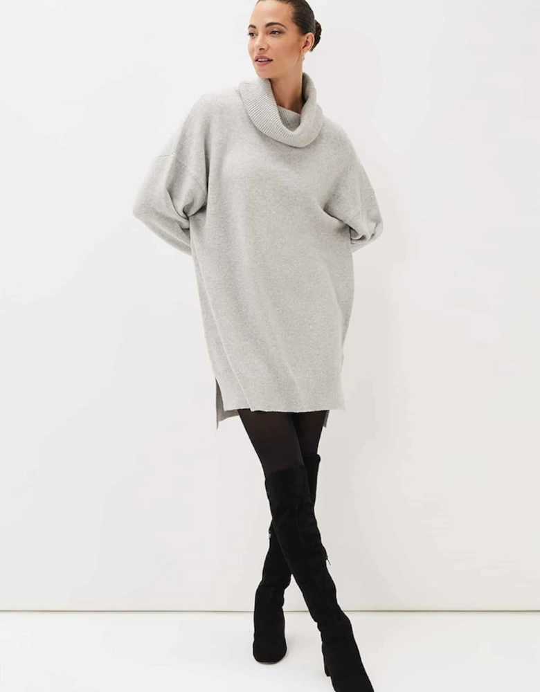 Palmer Cowl Neck Jumper Dress