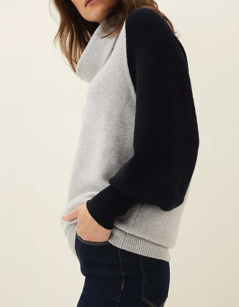 Audra Colourblock Knit Jumper