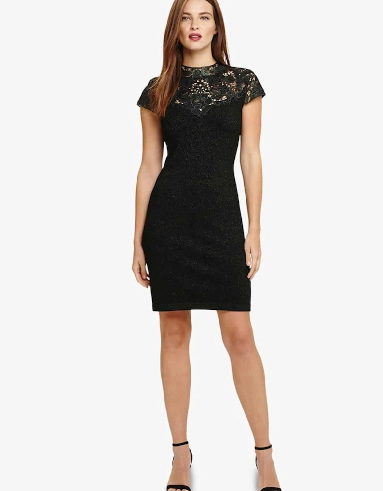 Ursula Lace Shimmer Knitted Dress