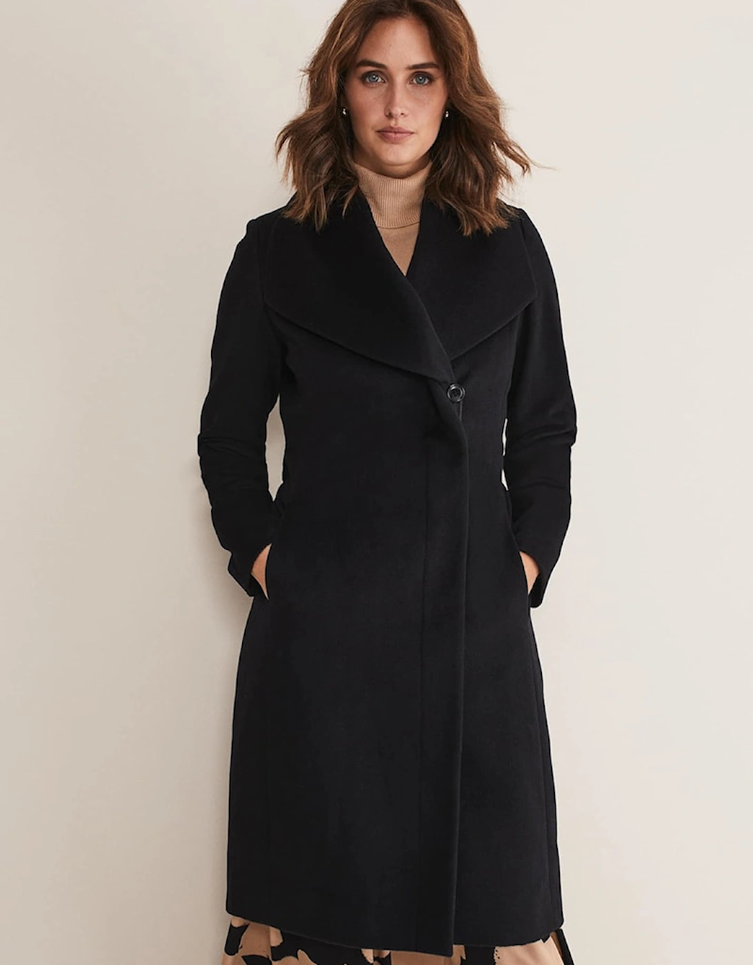 Nicci Wool Belted Coat, 9 of 8