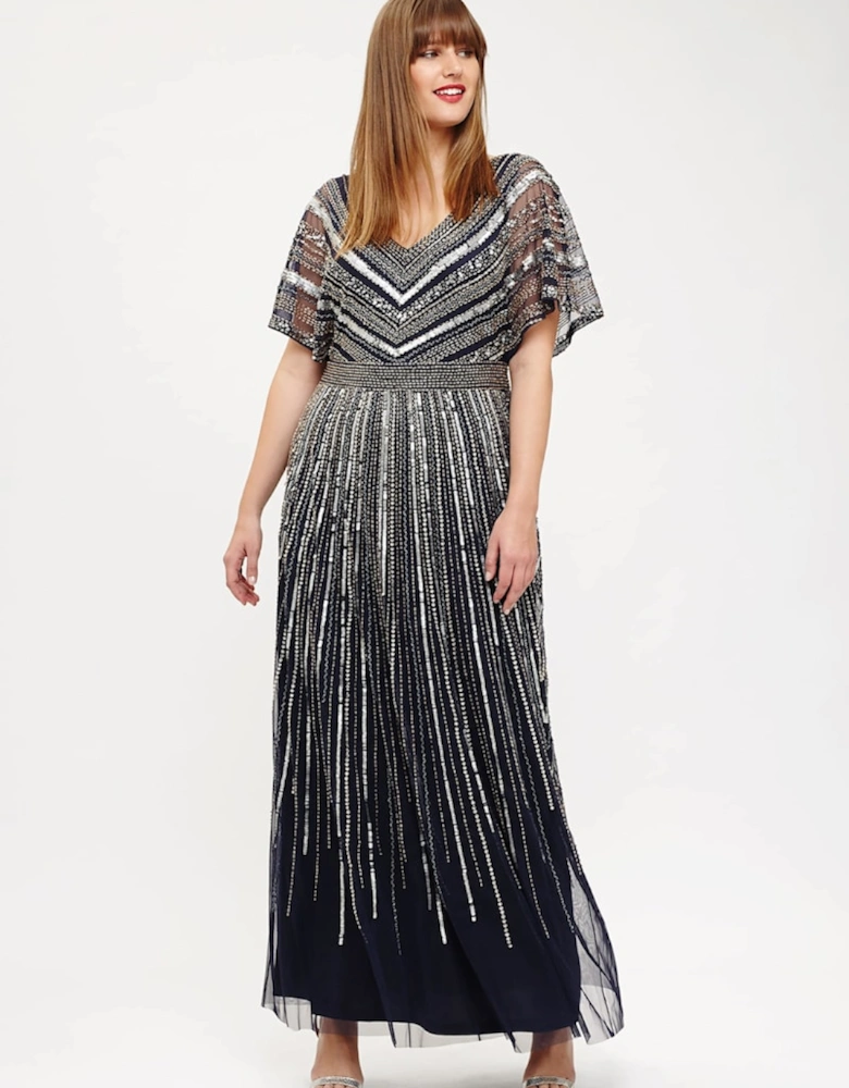 Avalon Beaded Maxi Dress