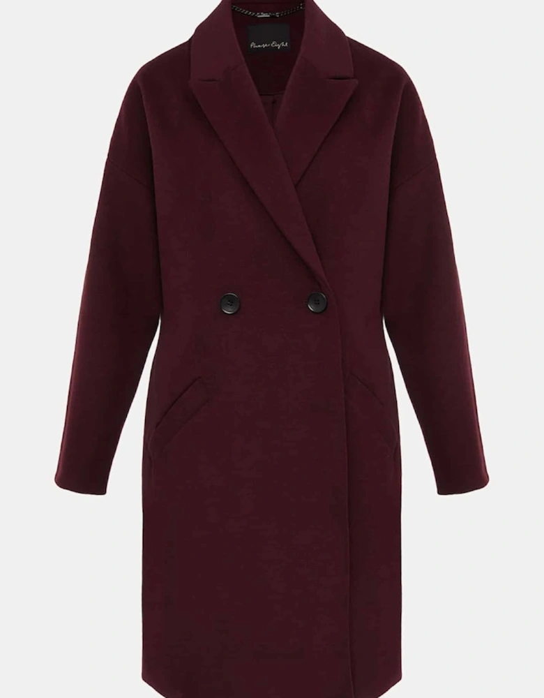 Emery Colourblock Wool Coat