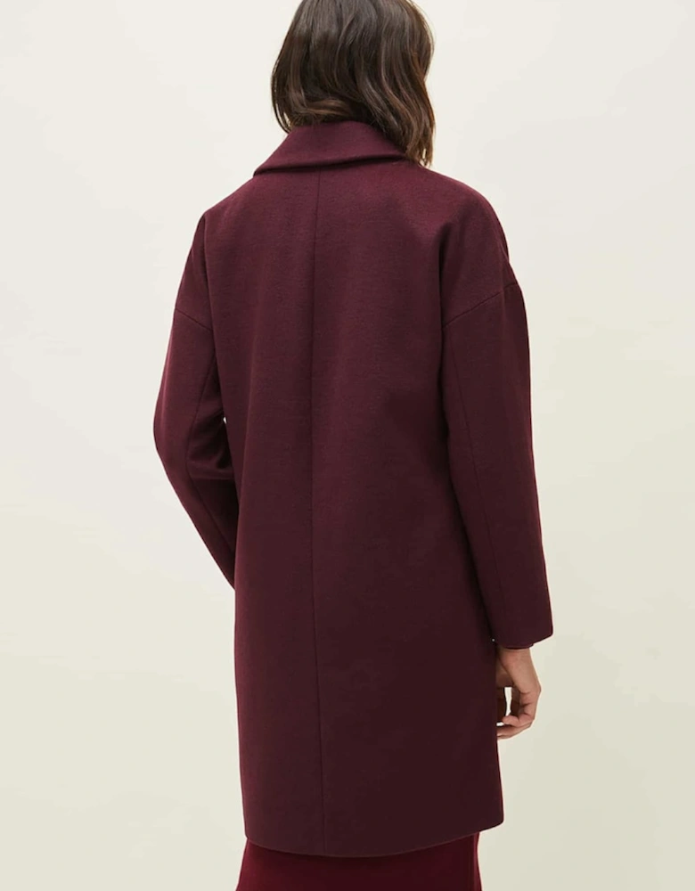 Lailla Check Cocoon Coat