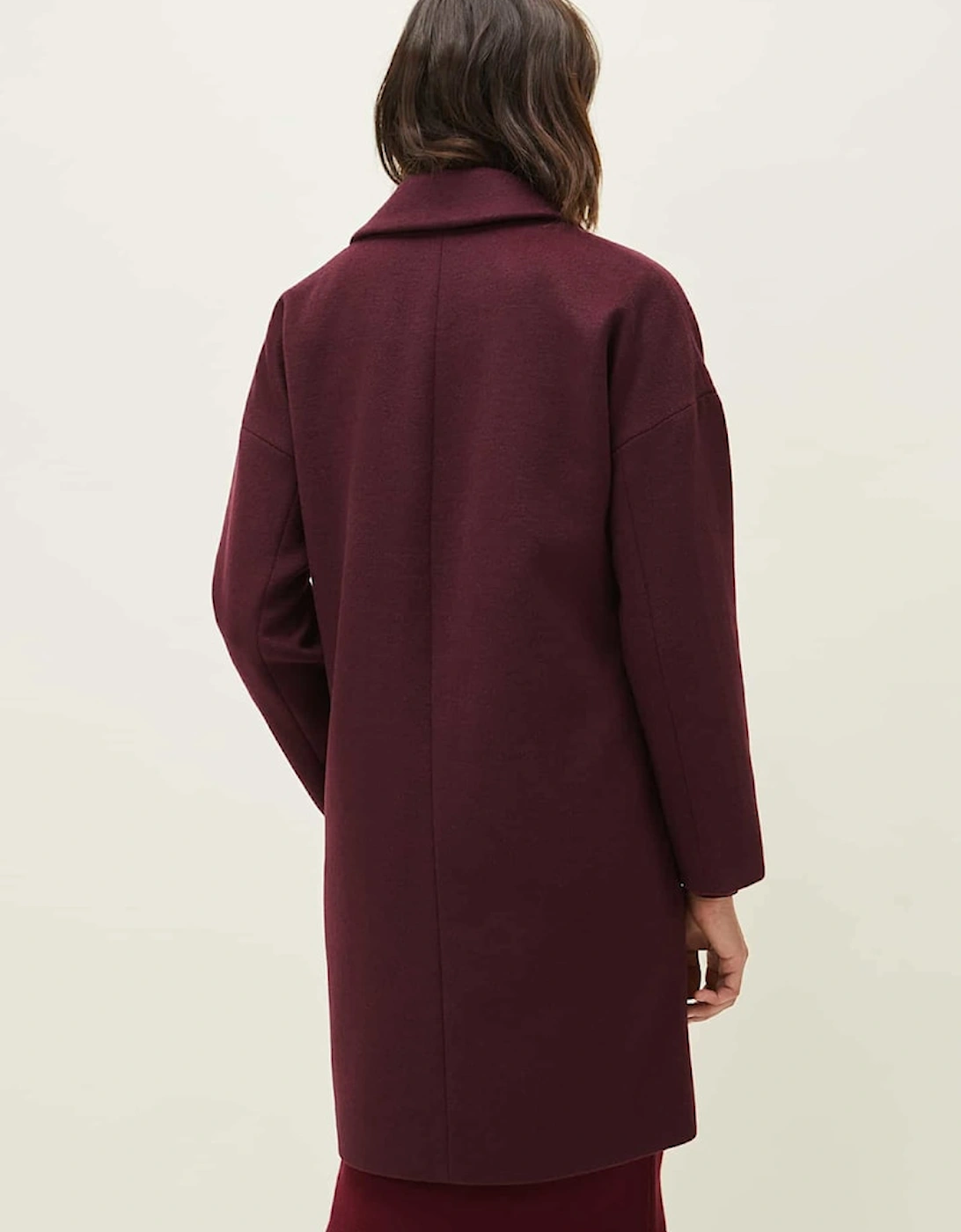 Emery Colourblock Wool Coat