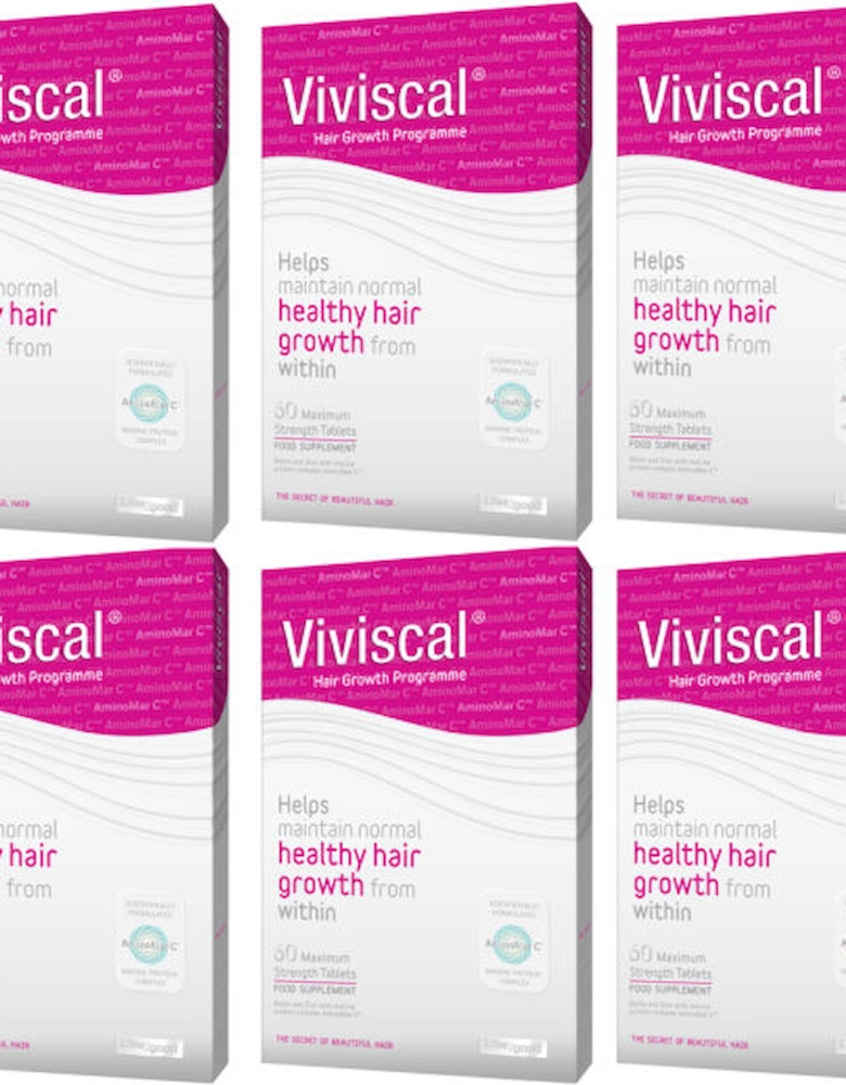 Max Hair Growth Supplement (6 x 60s) (6 months supply) - Viviscal