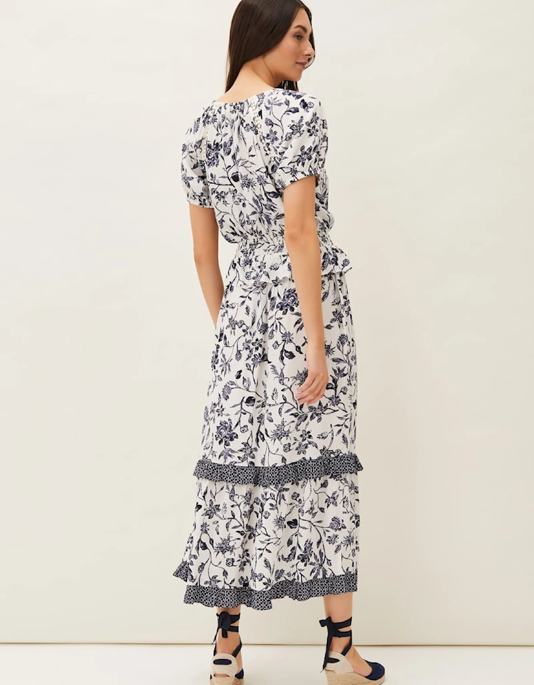 Ferne Floral Co-Ord Midi Skirt