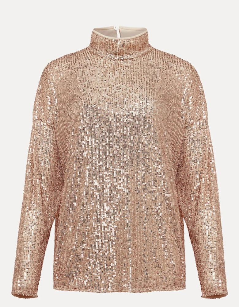 Dhara Sequin Blouse