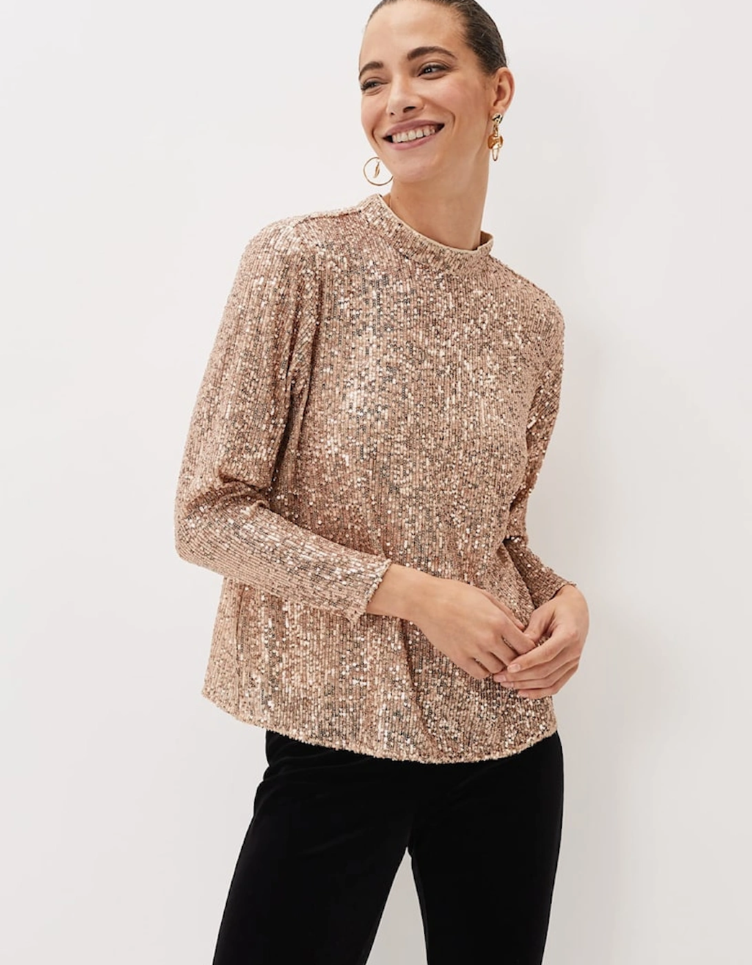 Dhara Sequin Blouse, 7 of 6