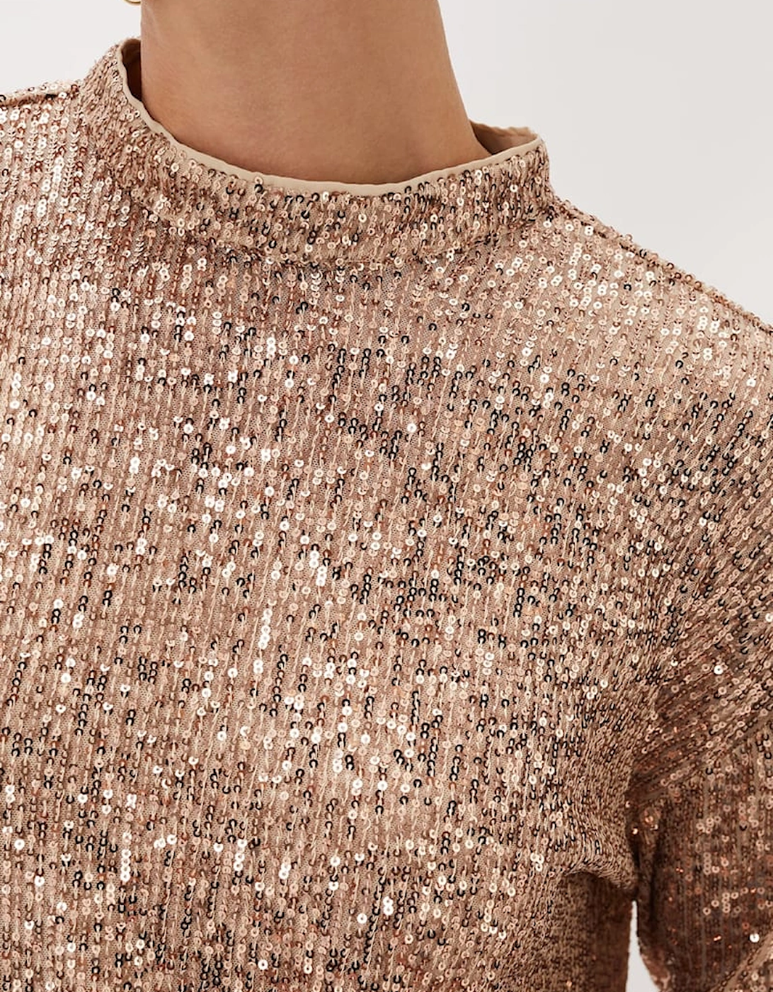 Dhara Sequin Blouse