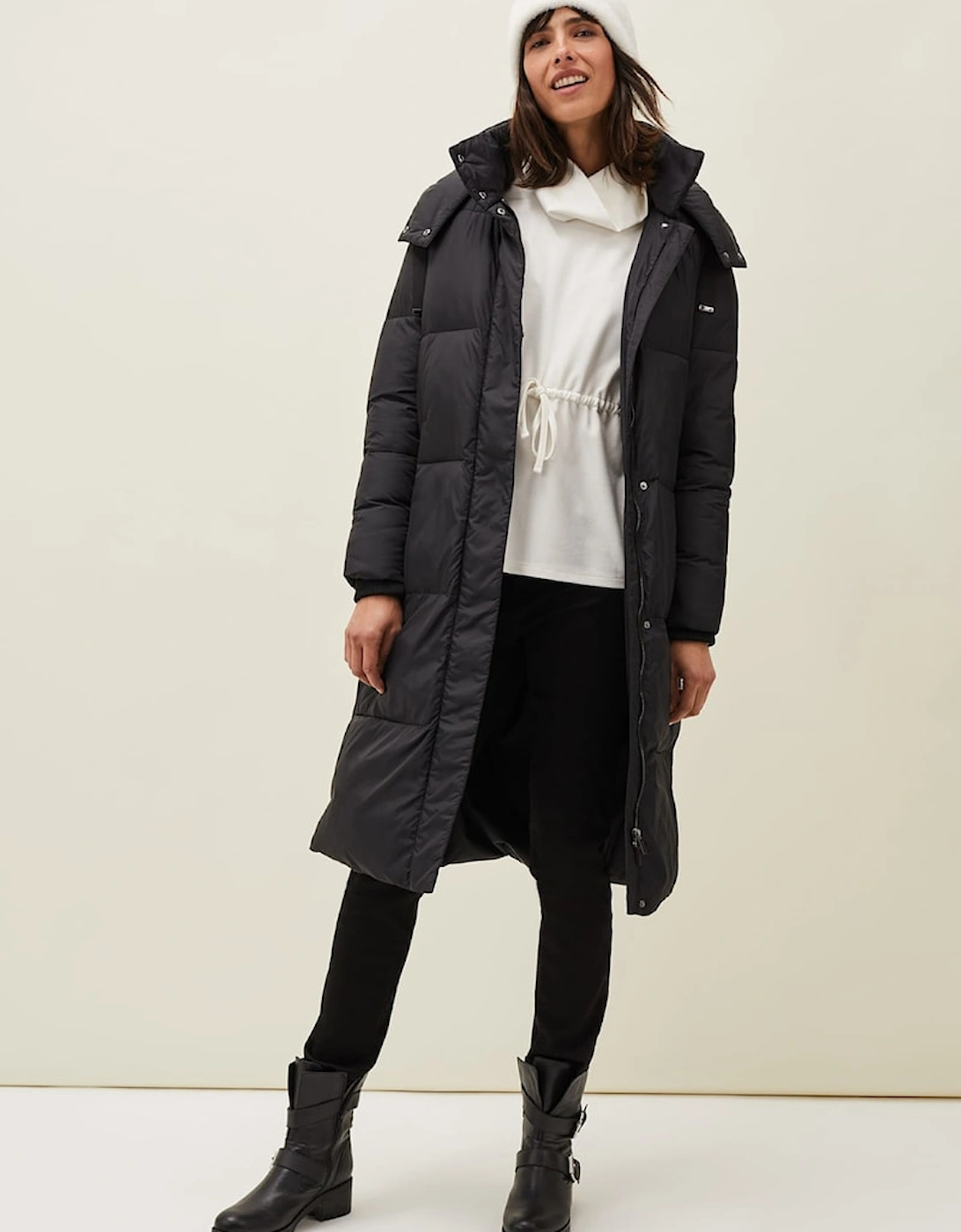 Shona Midi Quilted Puffer Coat