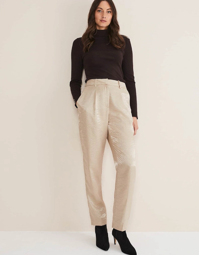 Kehlani Shimmer Peg Trouser Co-ord