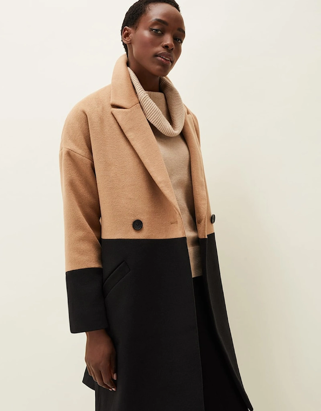 Emery Double Breasted Wool Coat