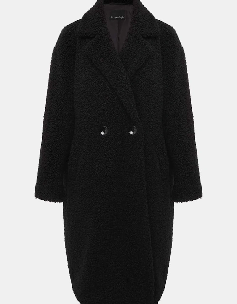 Libbie Longline Teddy Coat