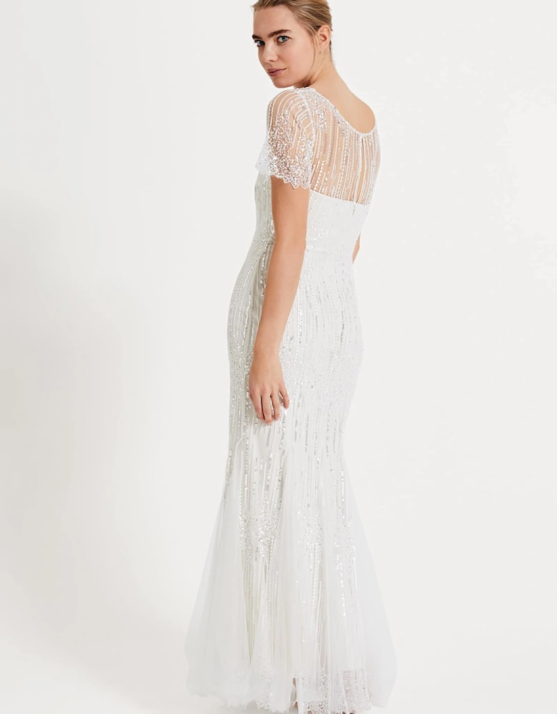 Leonora Sequin Bridal Dress