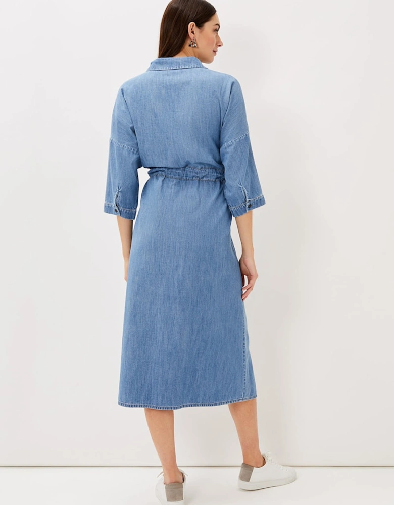 Louella Tie Shirt Dress