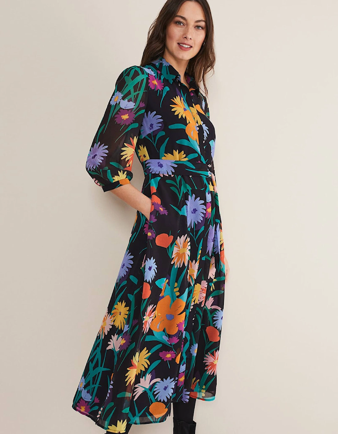 Alta Floral Midaxi Dress