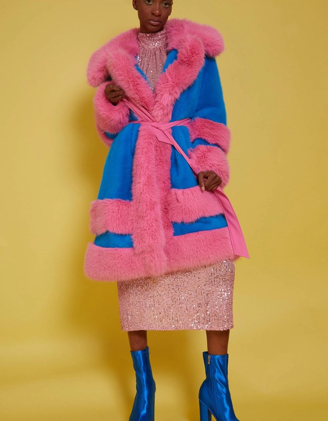 Handmade Bamboo Faux Fur Coat, 5 of 4