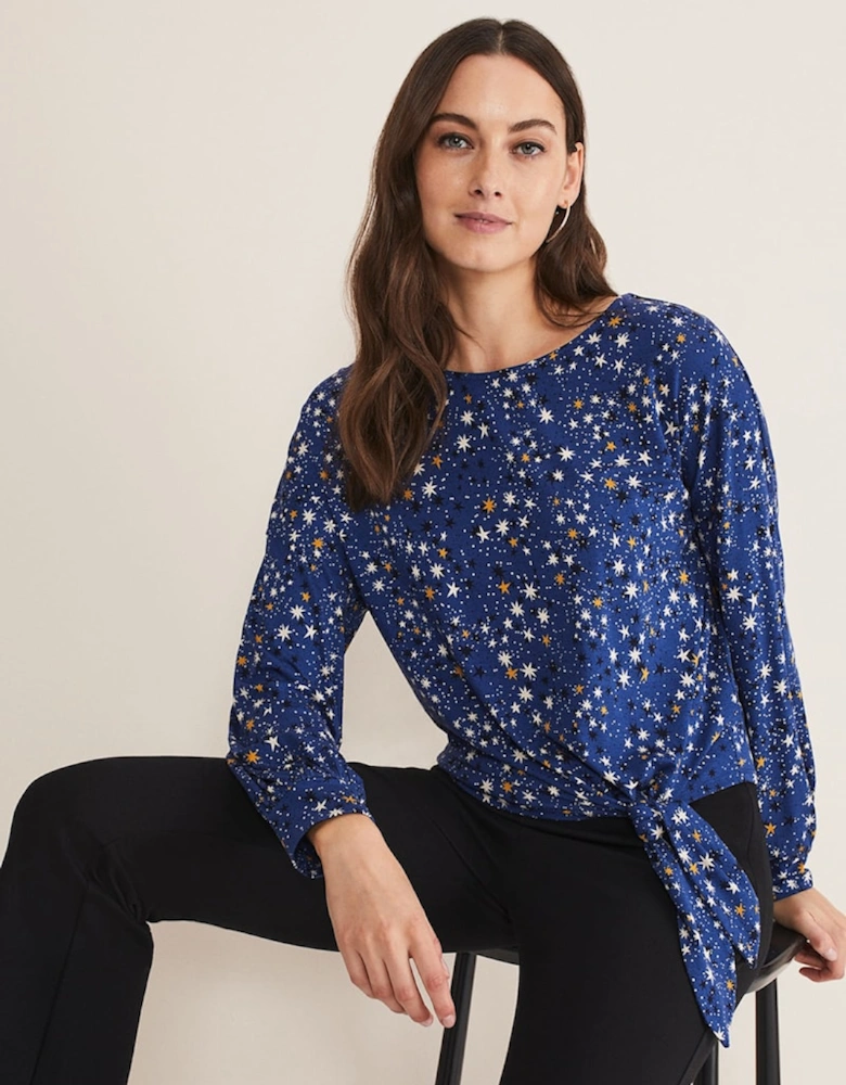 Felisity Star Tie Top