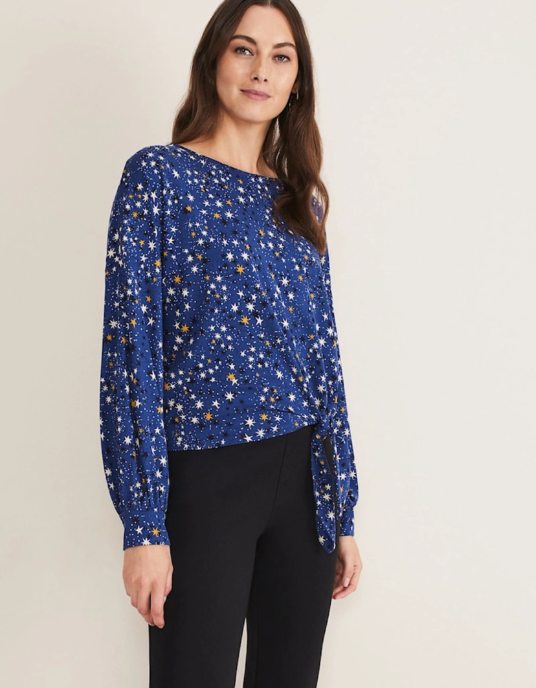 Felisity Star Tie Top