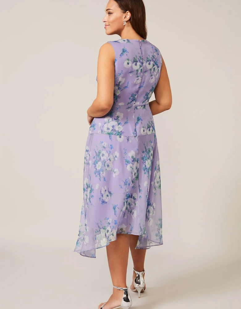 Anya Floral Frill Dress