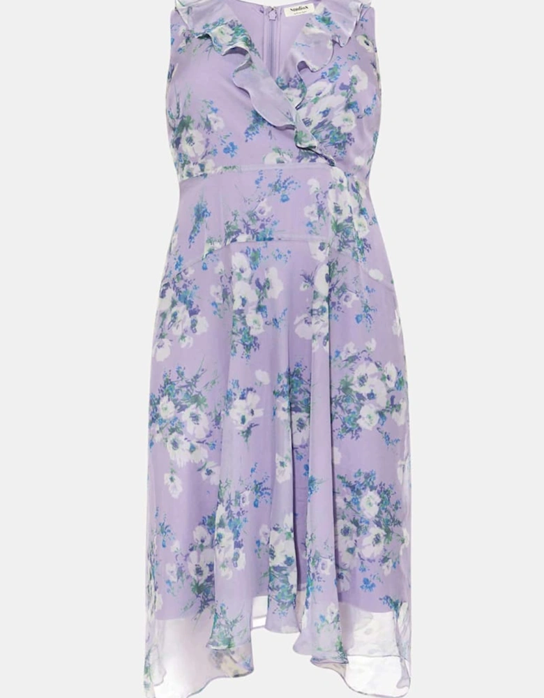 Anya Floral Frill Dress