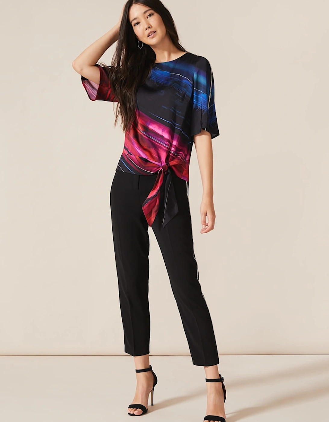 Sena Diamante Print Blouse