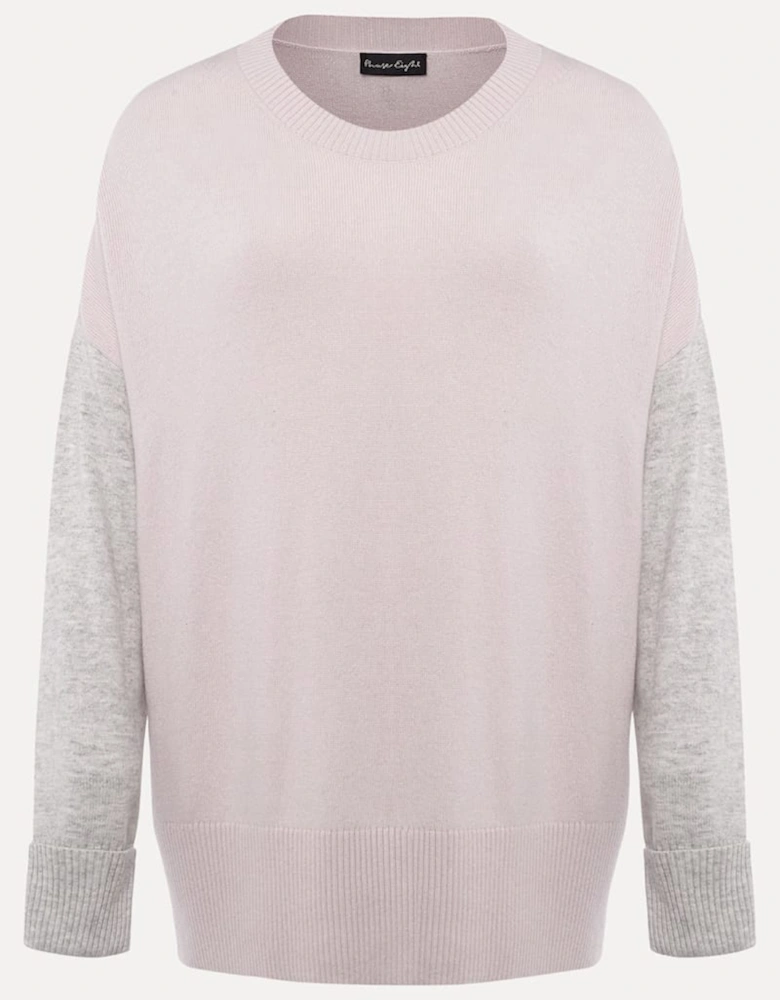 Rema Wool Cashmere Colourblock Jumper