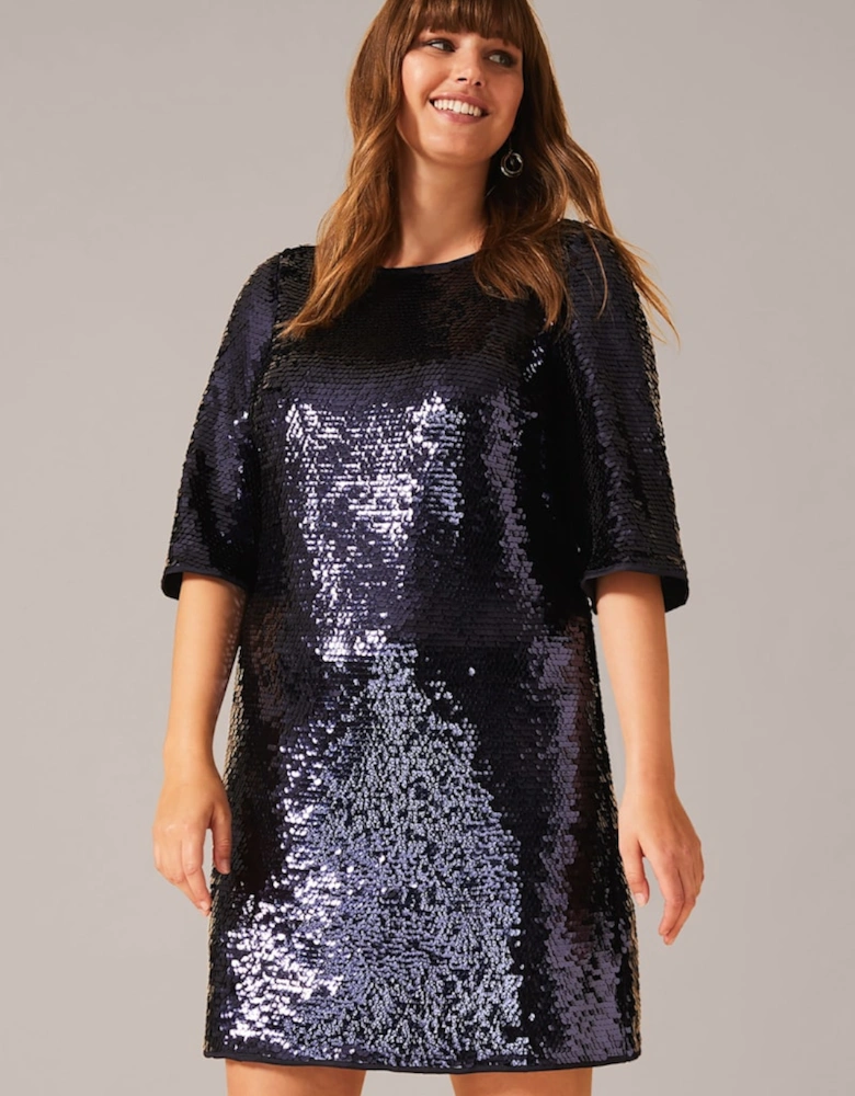 Martha Sequin Tunic Dress