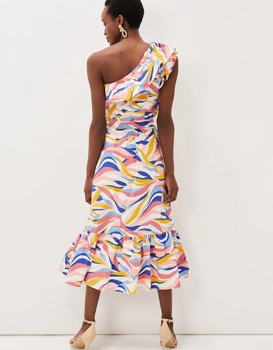 Tyra Wave Co-Ord Midi Skirt