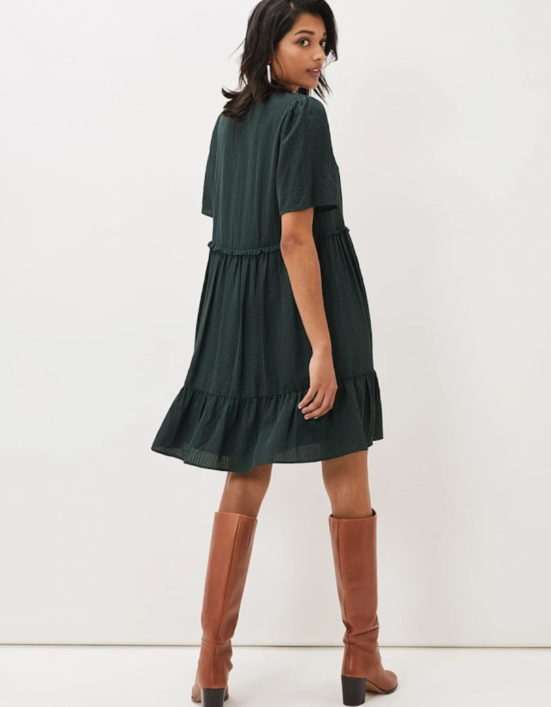 Likita Textured Swing Dress