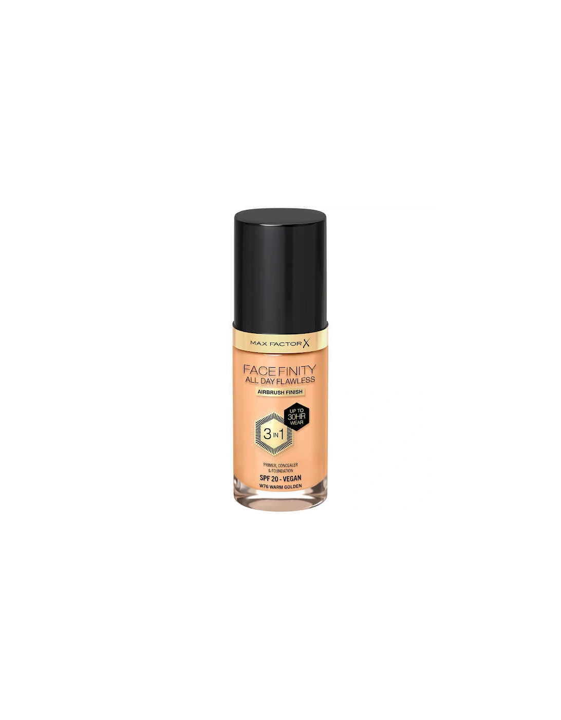 Facefinity All Day Flawless 3 in 1 Vegan Foundation - C10 Fair Porcelain