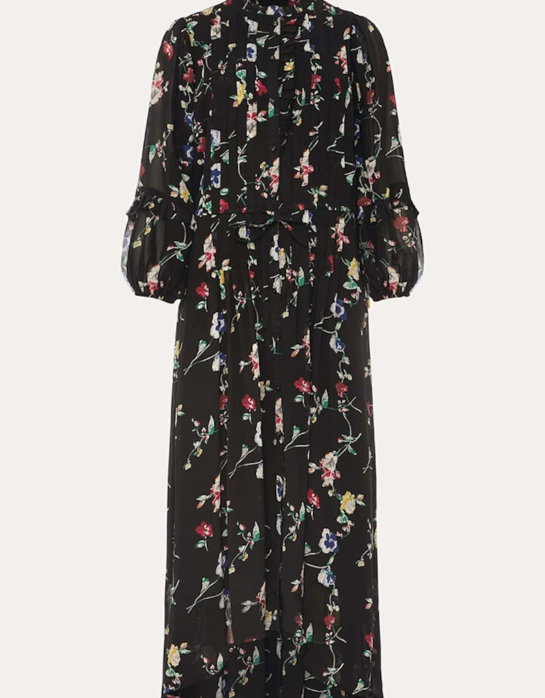 Imara Floral Print Midaxi Dress