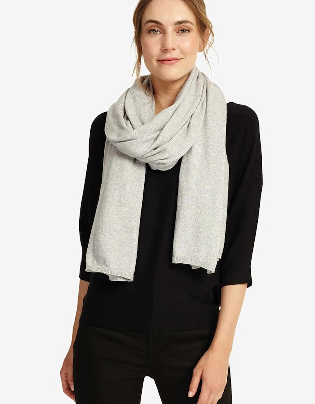 Riley Cashmere Blend Scarf, 4 of 3