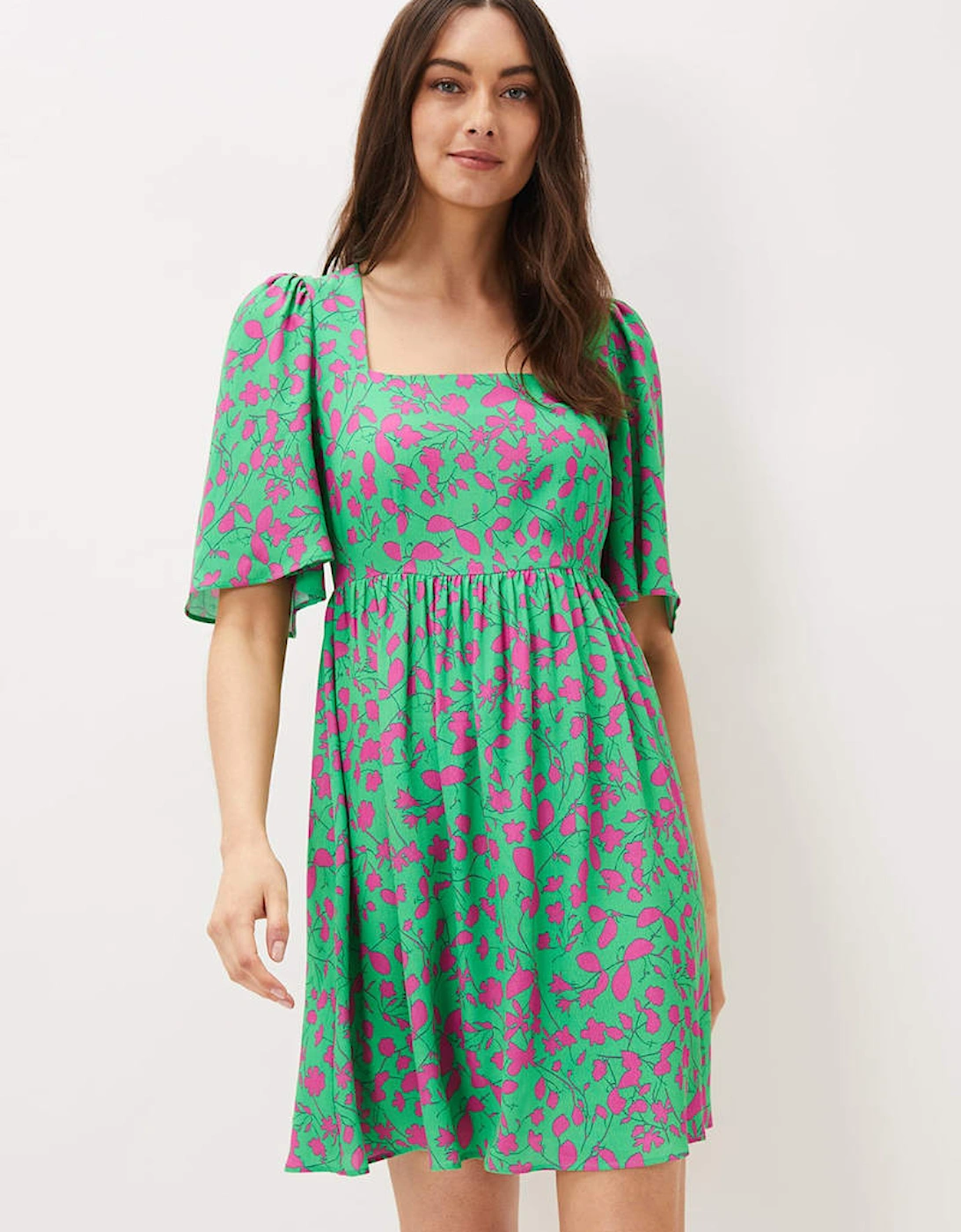 Ayesha Floral Swing Dress, 7 of 6