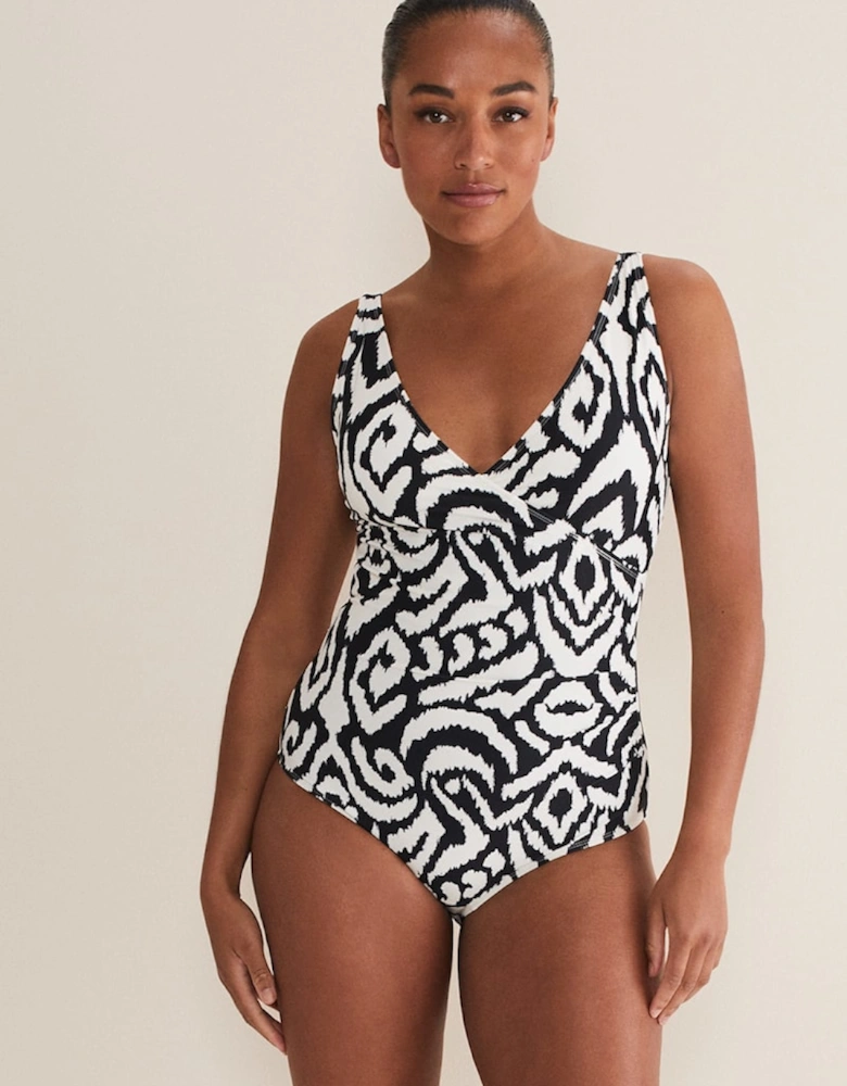 Ikat Abstract Swimsuit