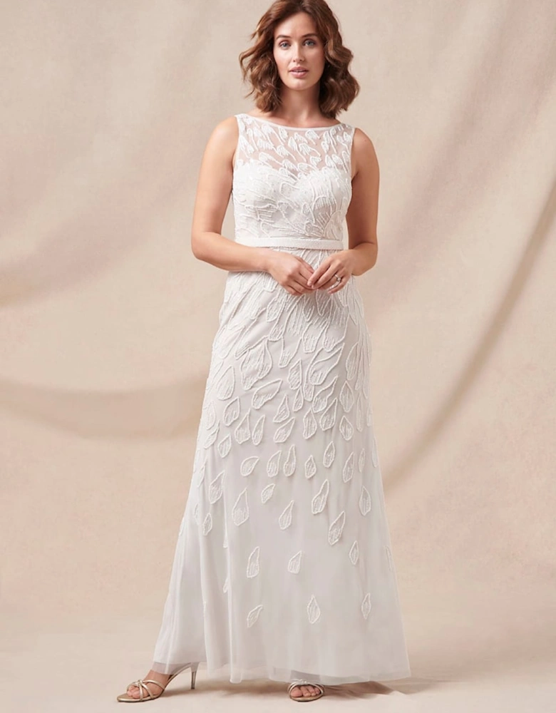 Ottilie Beaded Maxi Wedding Dress