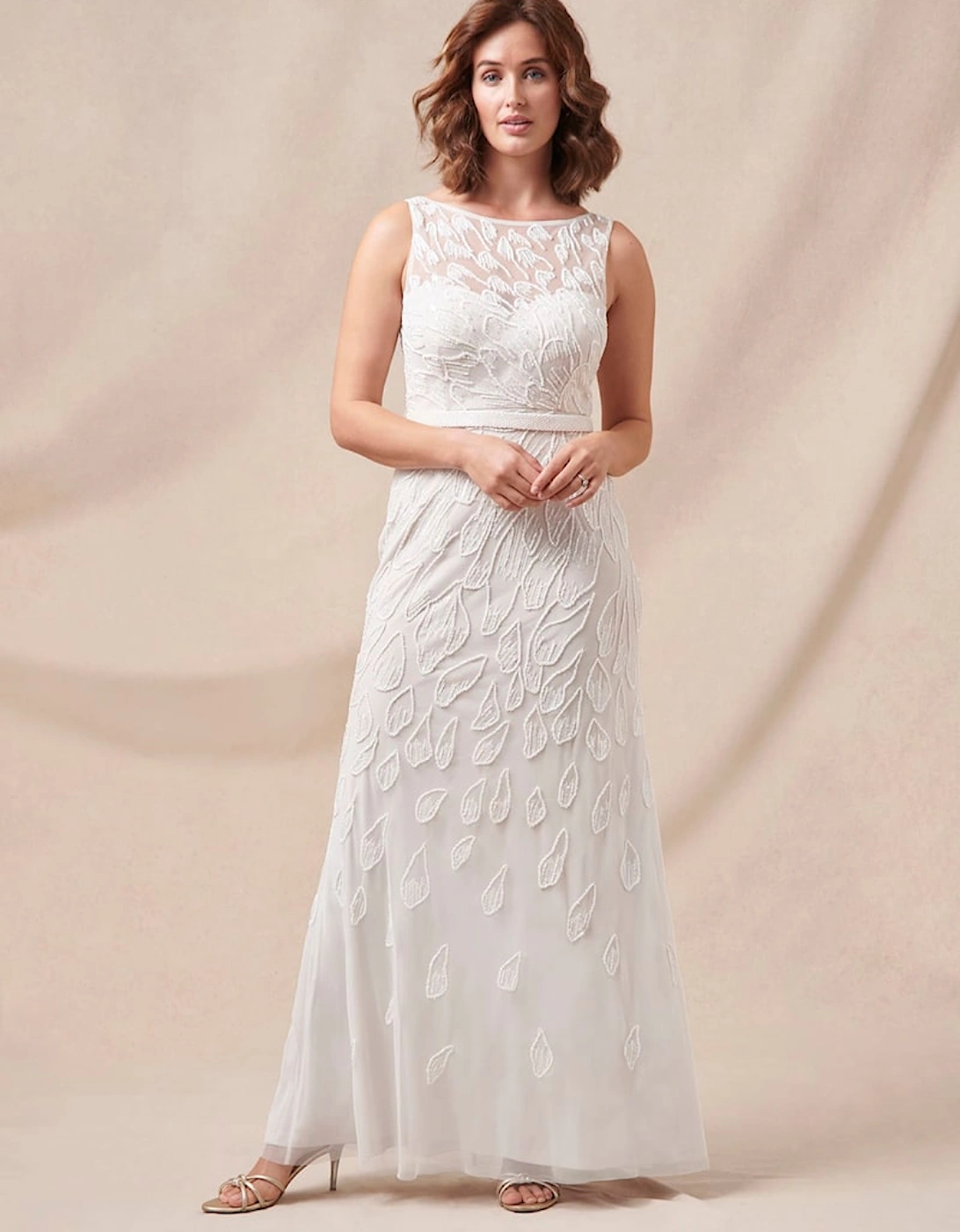 Ottilie Beaded Maxi Wedding Dress, 2 of 1