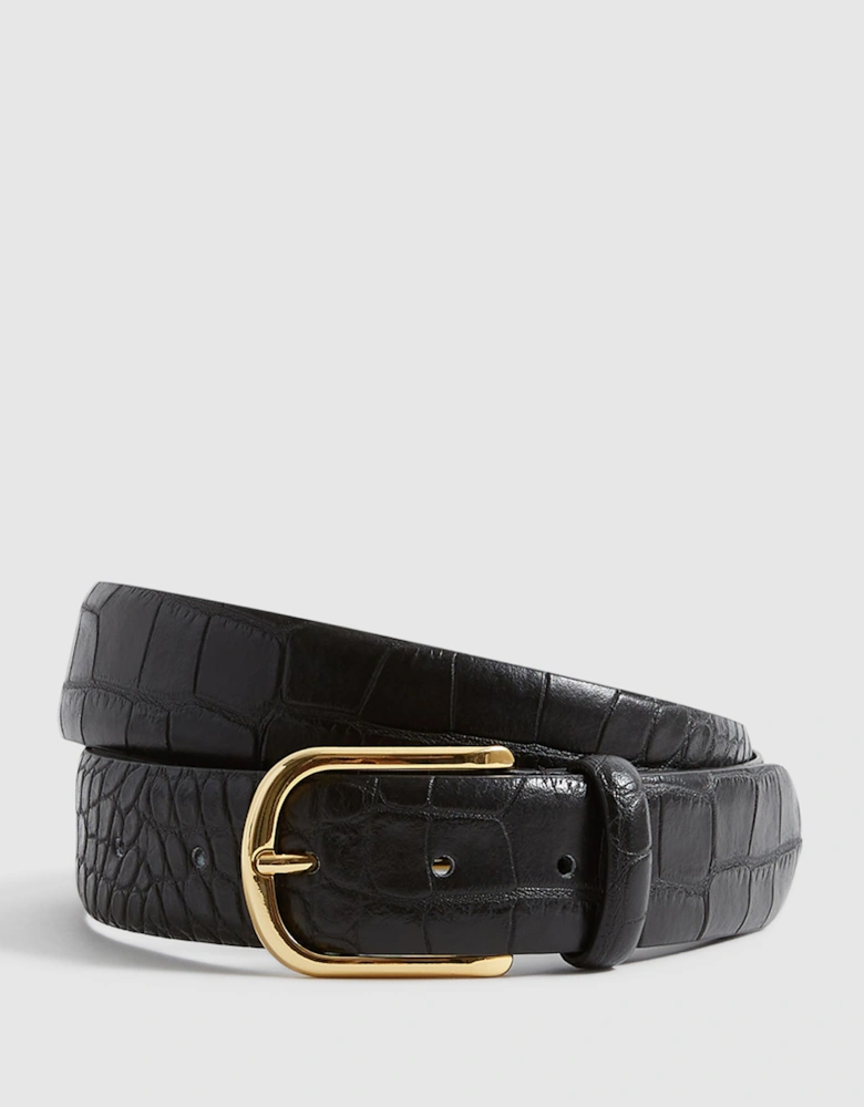 Croc Horseshoe Belt