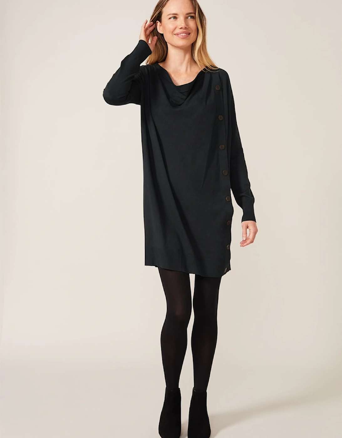 Bailie Button Knit Dress