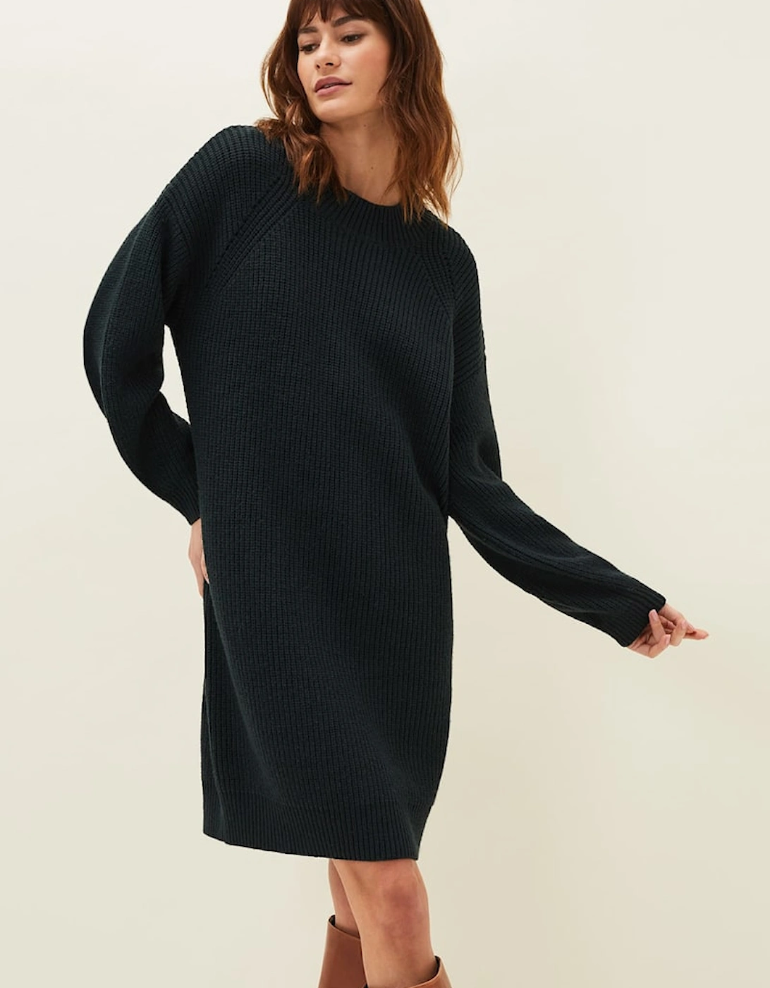 Austina Chunky Jumper Dress, 7 of 6