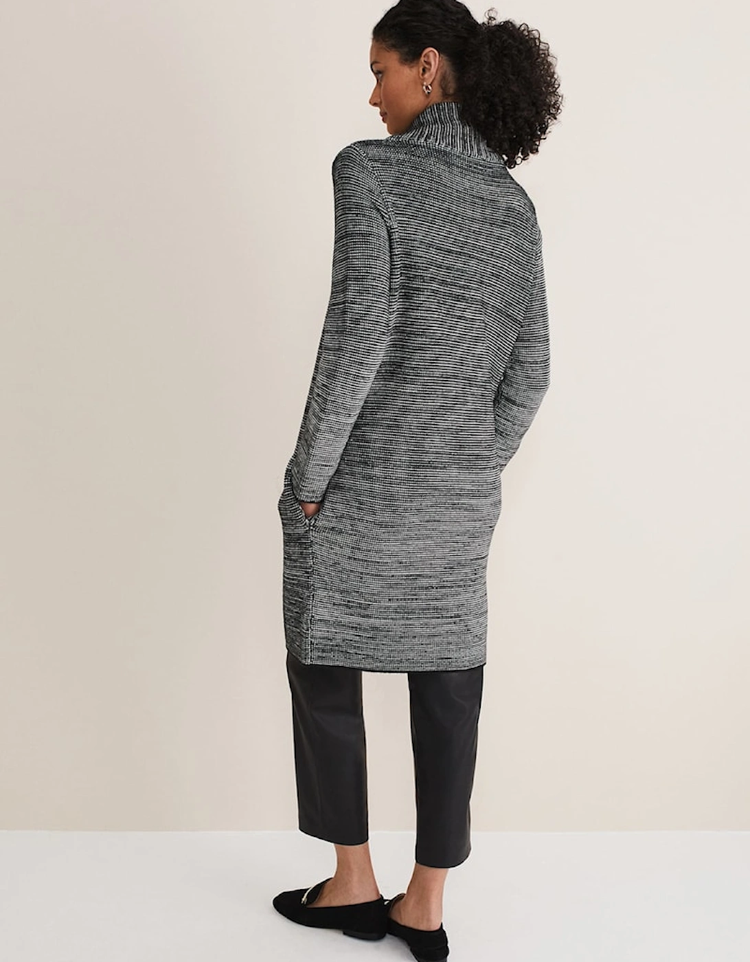 Talia Tweed Knit Coat