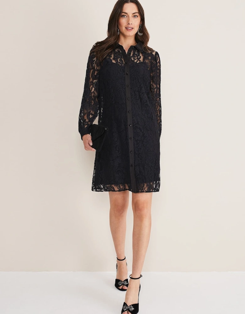 Maisy Lace Swing Dress