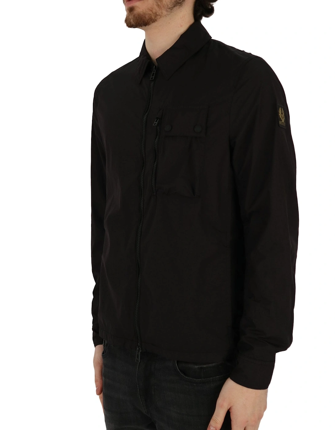 Rail Black Overshirt Jacket