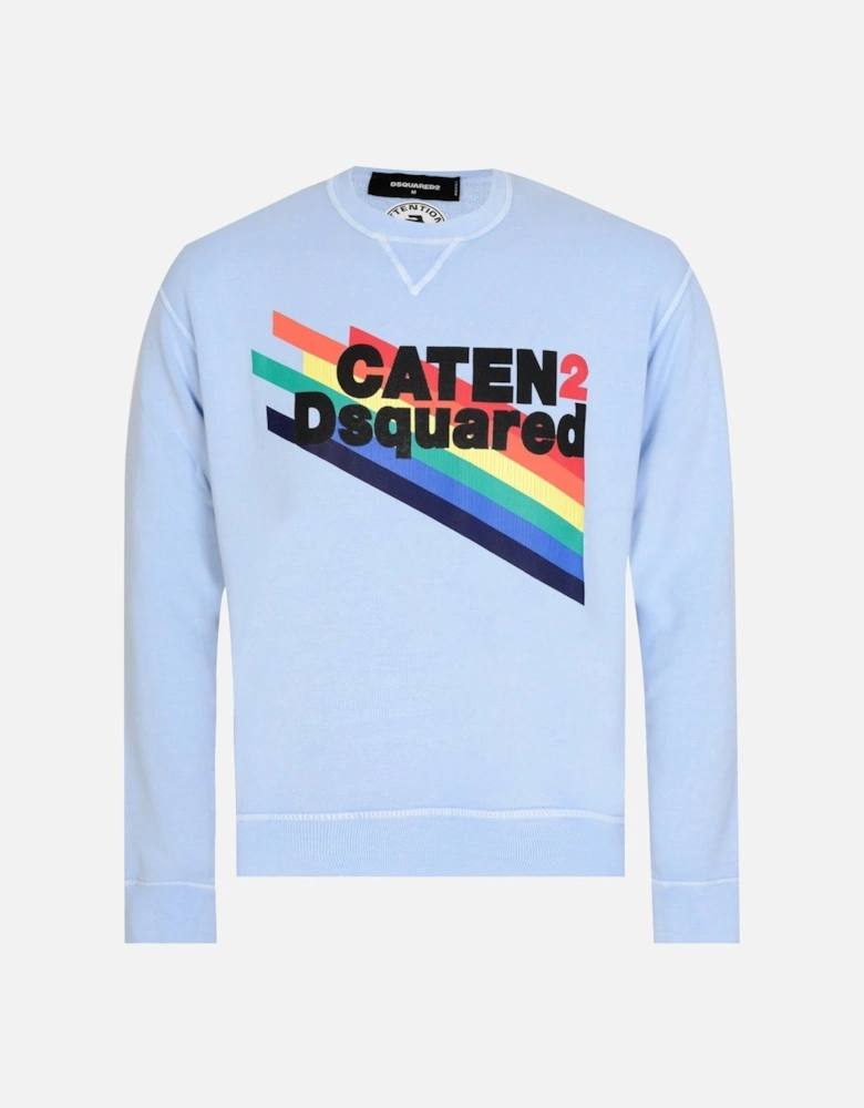 Dsquared Caten Sweatshirt Blue