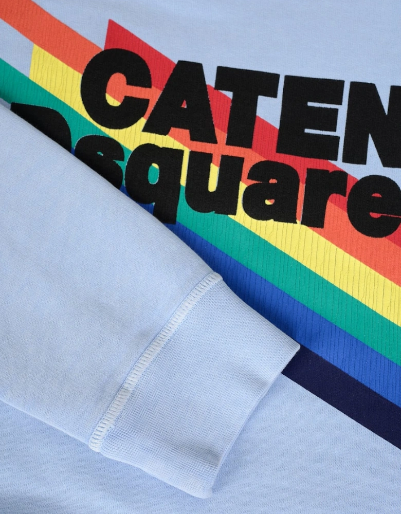 Dsquared Caten Sweatshirt Blue