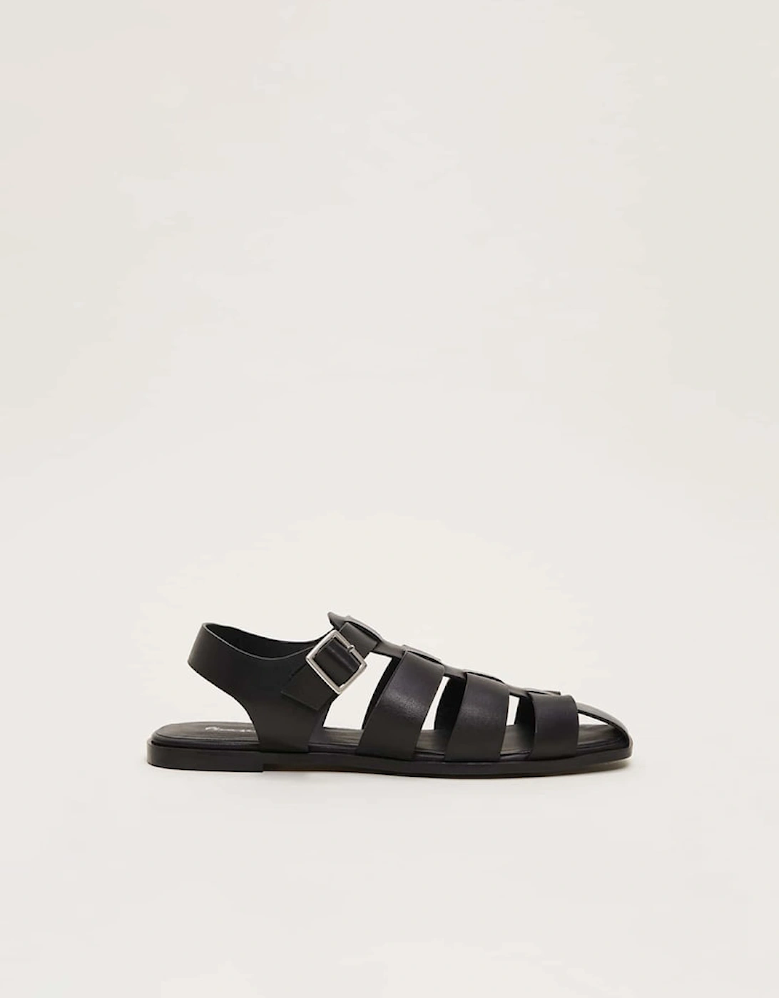 Leather Chunky Strap Sandal, 2 of 1