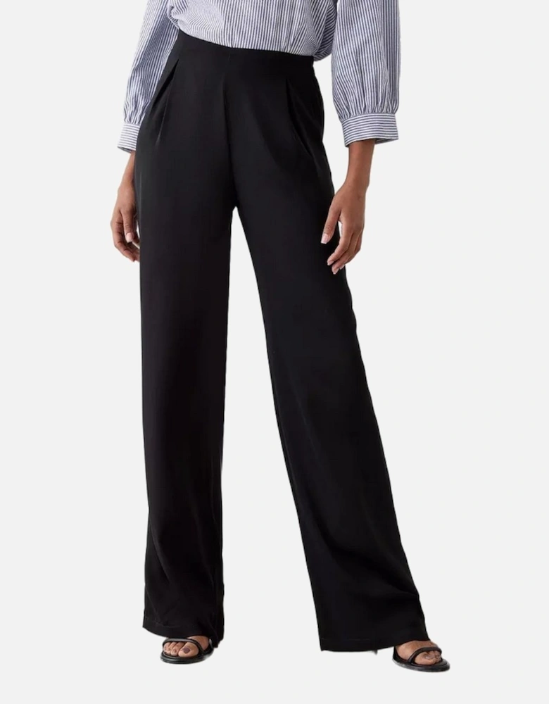 Womens/Ladies Tall Wide Leg Trousers