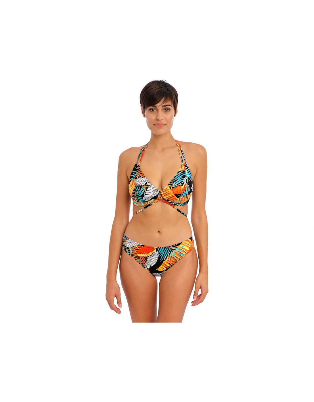 Samba Nights Underwired Halter Bikini Top - Multi, 3 of 2