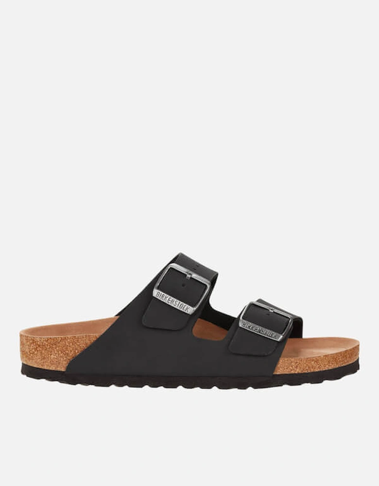 Birkenstock Women's Arizona Slim Fit Vegan Double Strap Sandals - Black